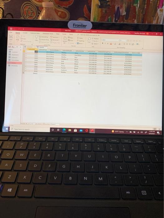 how do i do number 5? Excel VehicleSales g? -