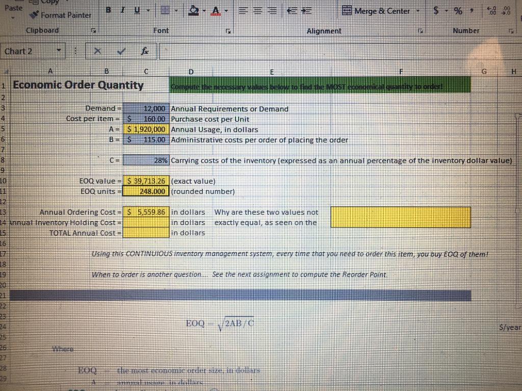 Can you help me with the blank yellow boxes,