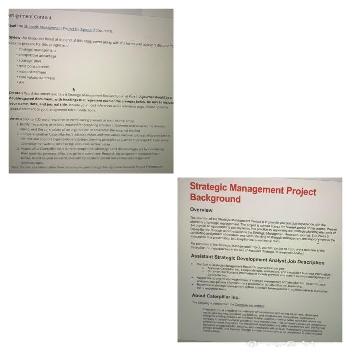 ssignment Content Sead the State Manamericand