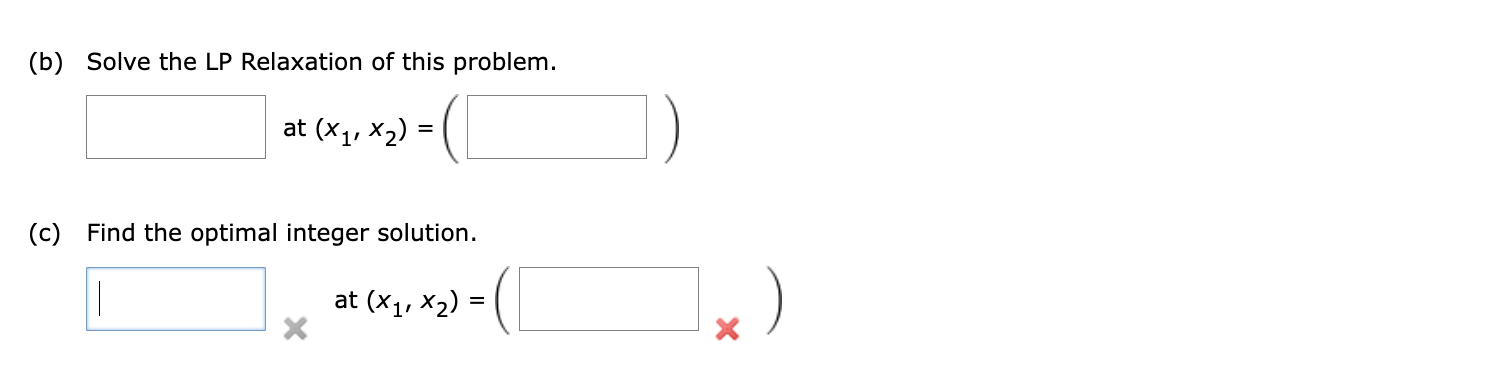 Consider the following all-integer linear