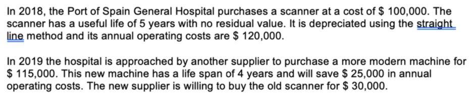 In 2018, the Port of Spain General Hospital