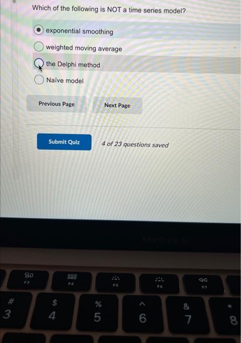 Which of the following is NOT a time series