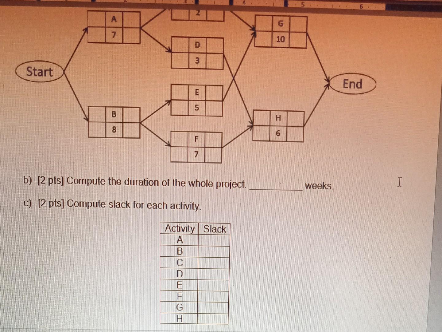 please label each section ABC etc 4. Dave