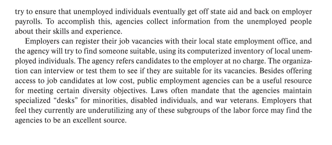 Assume that you decided to use external sources