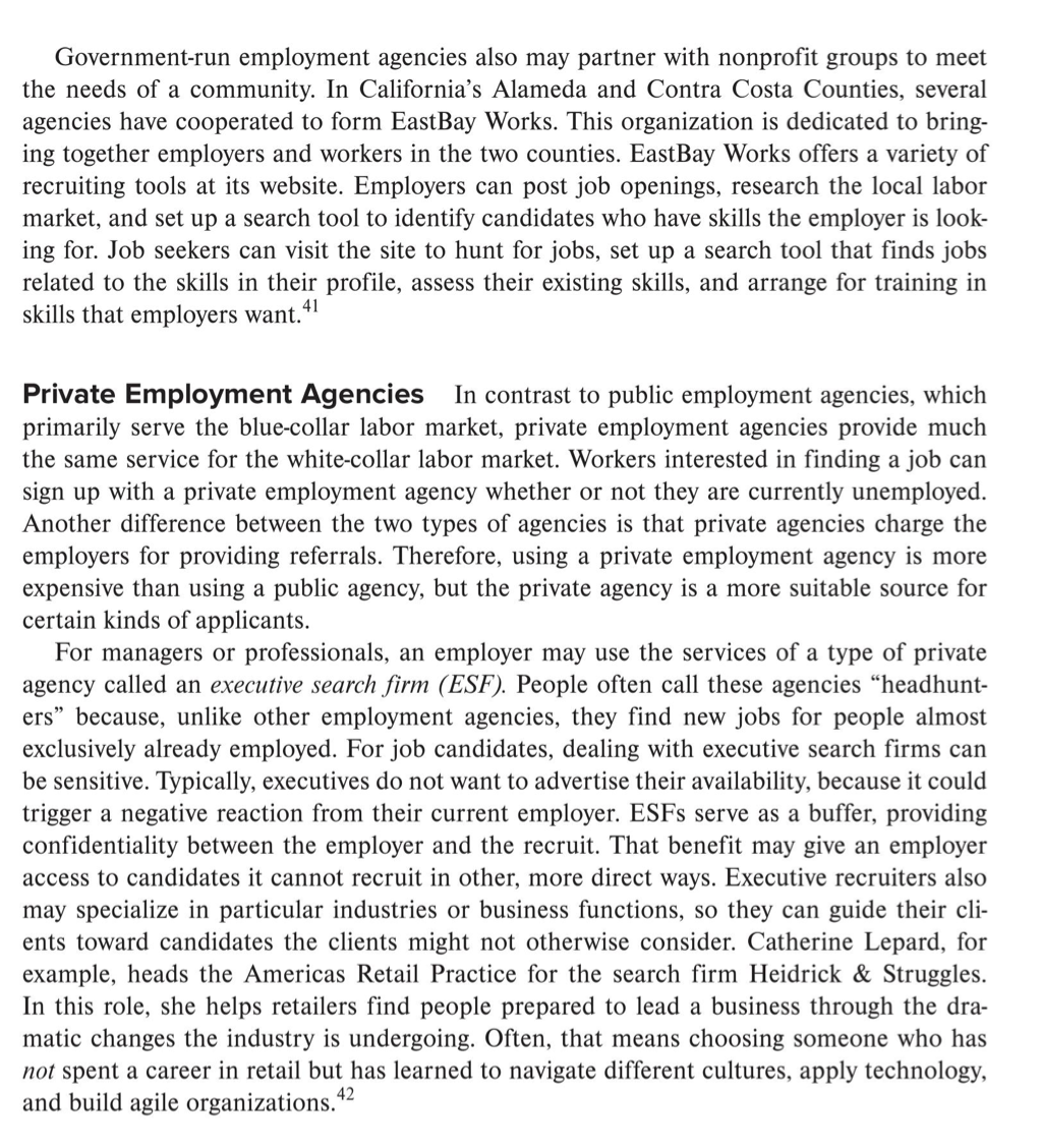 Assume that you decided to use external sources