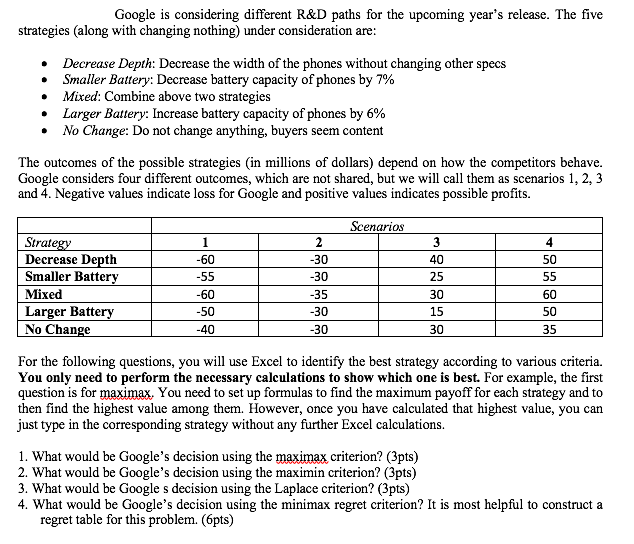 PLEASE PROVIDE ANSWERS IN EXCEL: SHOW VALUES &