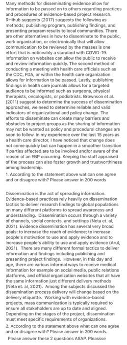 Please answer these questions asap Many methods