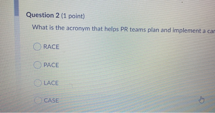 Question 1 (1 point) Which comes first? O reports