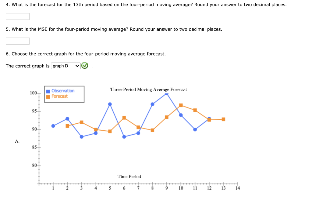 Excel Online Activity: Moving Average A retail