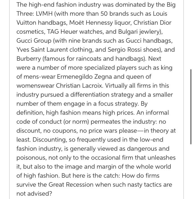 QUESTIONS: 1. Using the five forces framework,