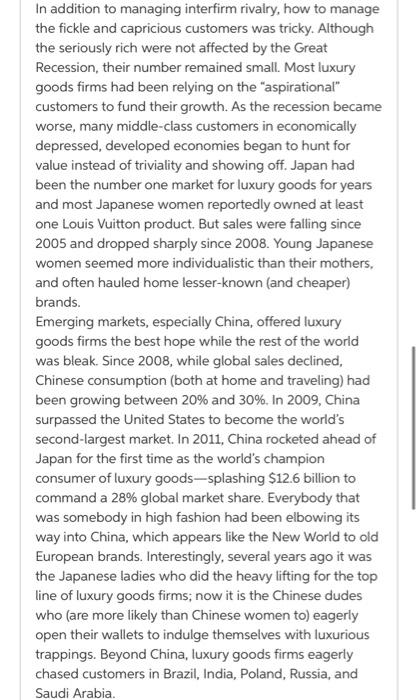 QUESTIONS: 1. Using the five forces framework,