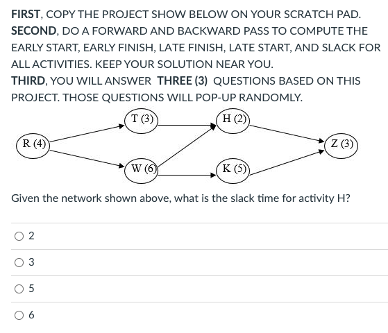 FIRST, COPY THE PROJECT SHOW BELOW ON YOUR