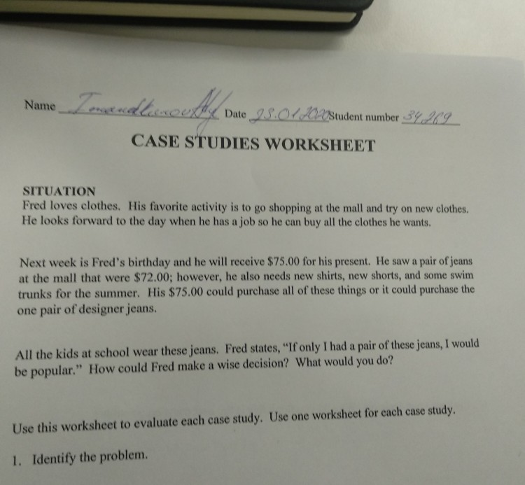 evaluate your decision. Why do you think this is