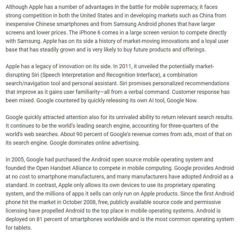 Google, Apple, and Facebook Battle for Your