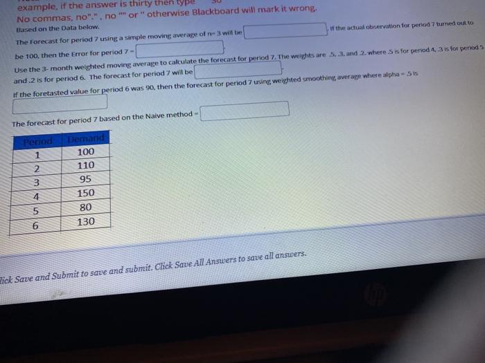 example, if the answer is thirty then type No