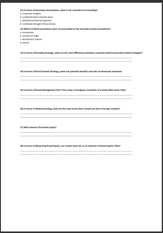 1) The basic attributes or functions of a product