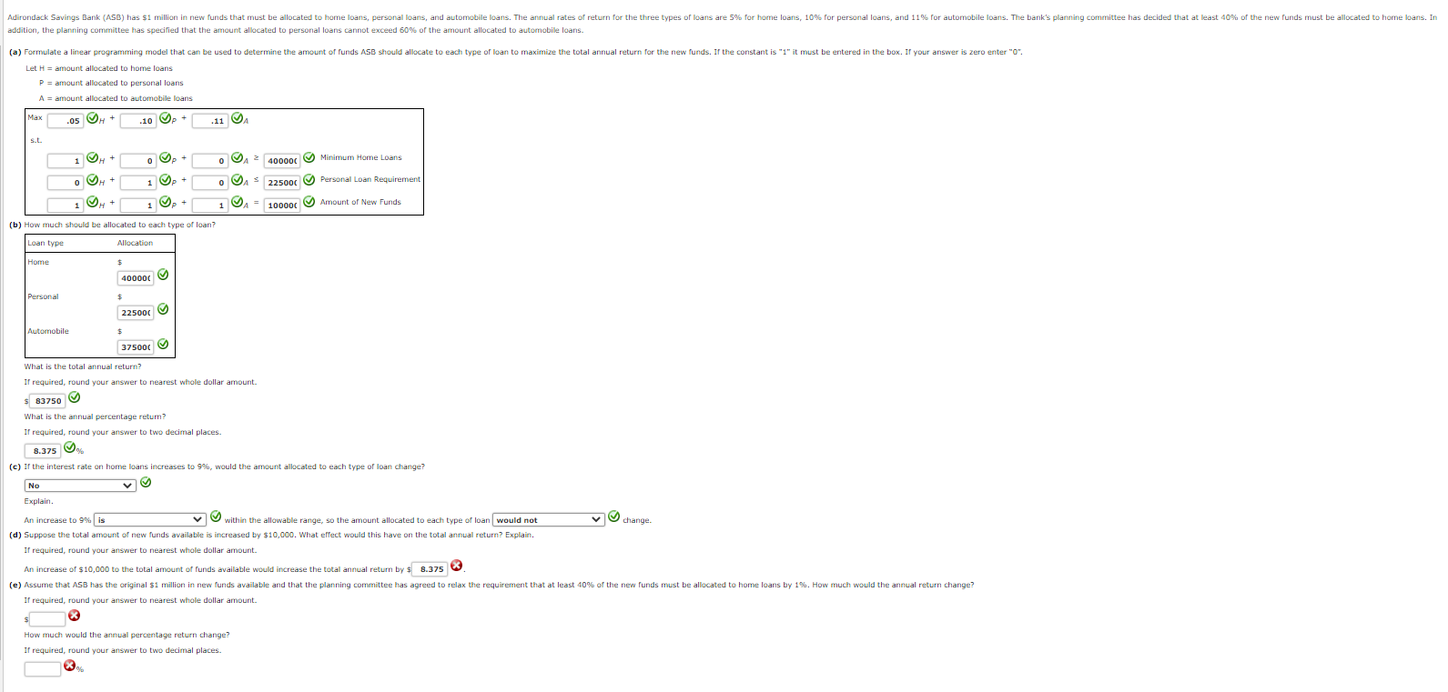 please show with solver thank you. Adirondack