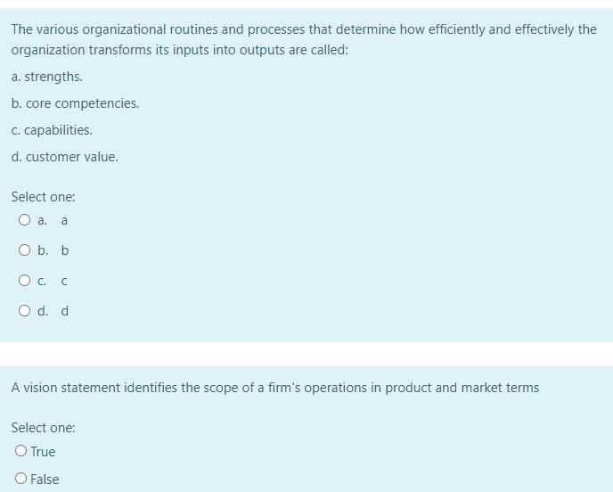 Contingency plans are alternative plans that can