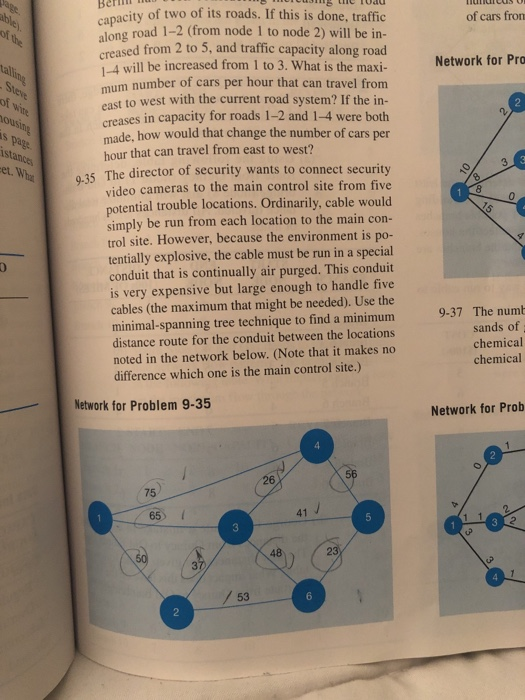 minimal spanning method, manually. Van Luis LC