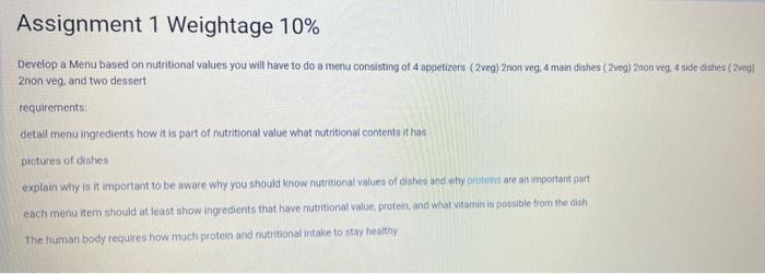 assignment (700words) Assignment 1 Weightage 10%