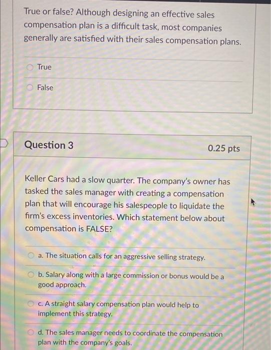 True or false? Although designing an effective