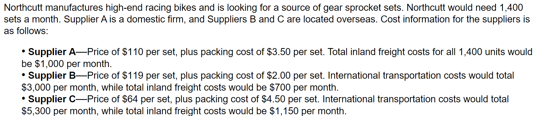 This is one question with sections; please zoom