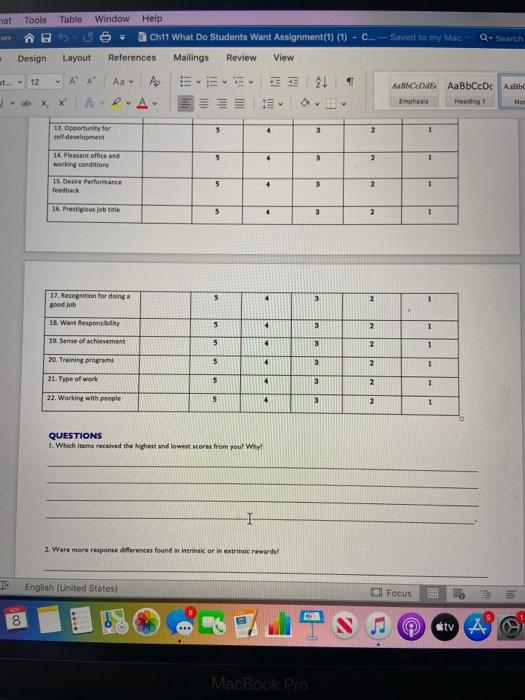 Q- Search Tools Table Window Help BU a Ch11 What