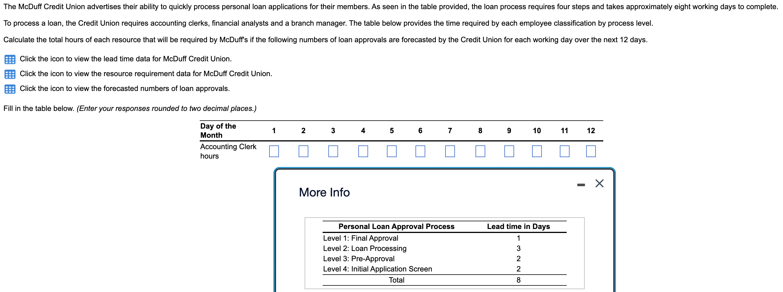 The McDuff Credit Union advertises their ability