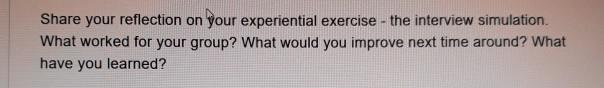 this is from staffing organizations course and