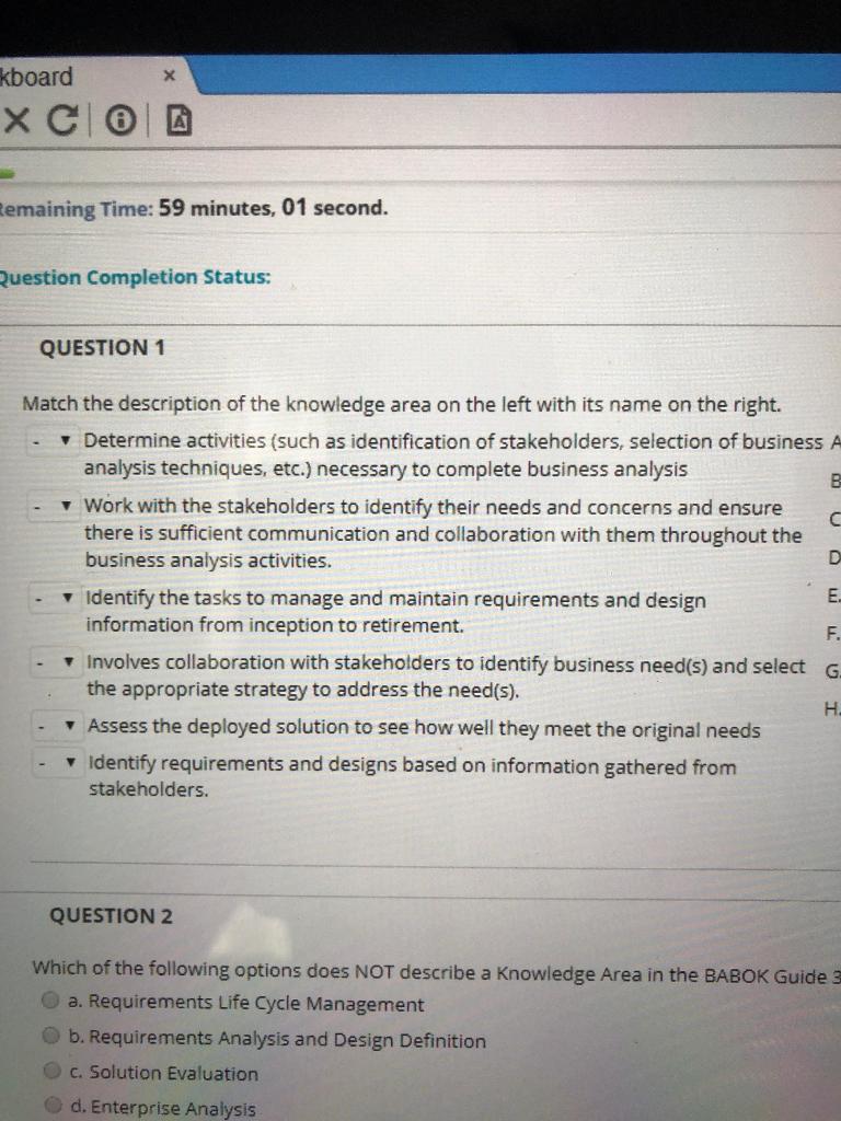 kboard XCIO Remaining Time: 59 minutes, 01