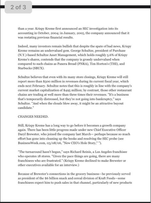 Need help answering #1-8 please, article attached