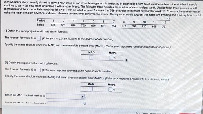 1 2 3 4 6 9 11 12 A convenience store recently