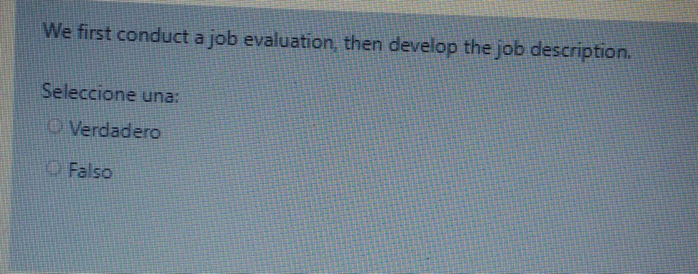 When we talk about quantitative methods of job