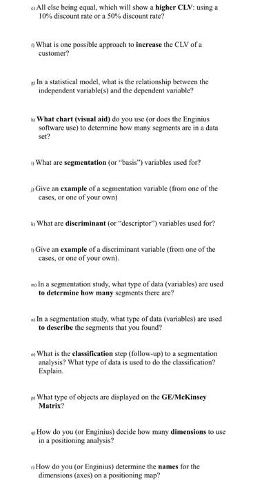 All else being equal, which will show a higher