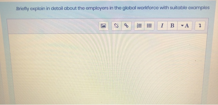 Briefly explain in detail about the employers in