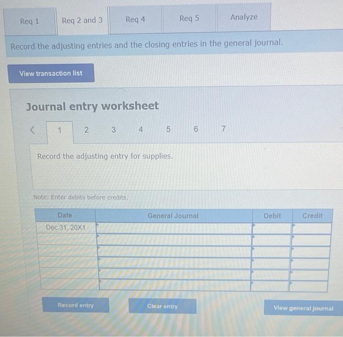 Problem 6.4A (Algo) Worksheet, journalizing and