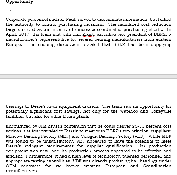 QUESTION : Identification of Main Issues and