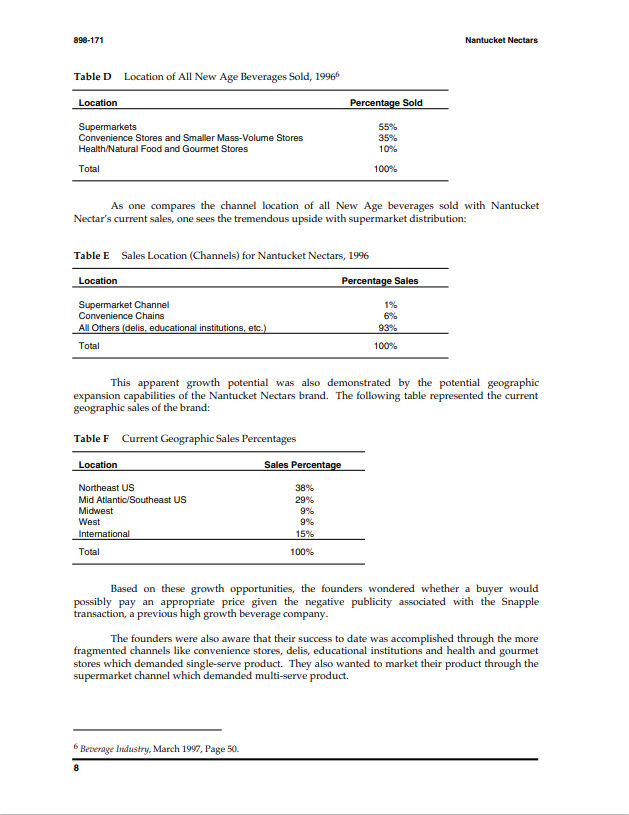 What will be the exit strategy for Nantucket