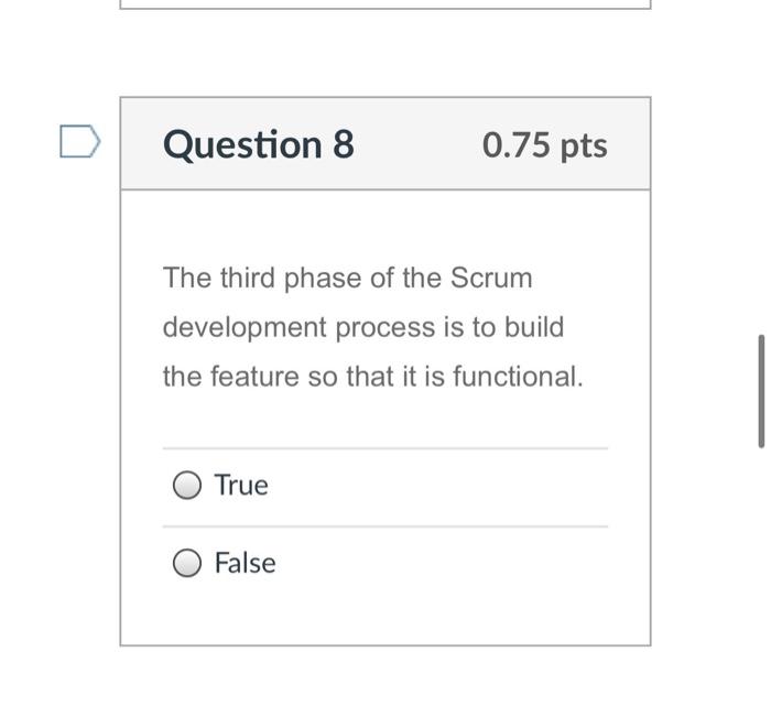 please solve all probems Question 7 0.75 pts The