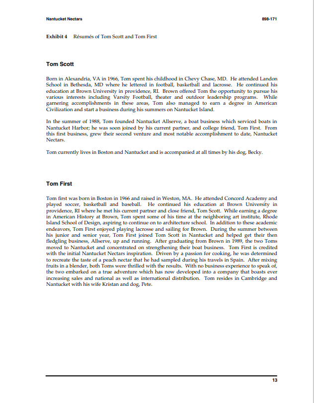 What will be the exit strategy for Nantucket