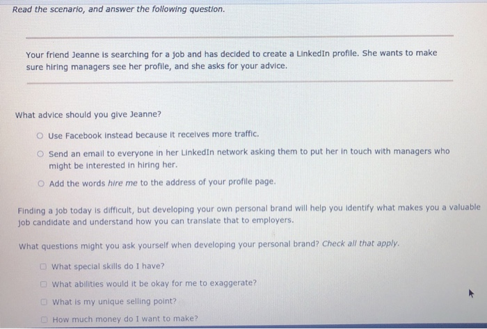 pls help with both Read the scenario, and answer