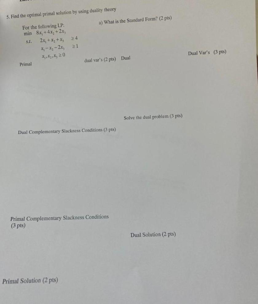 Please solve all parts manually not using excel