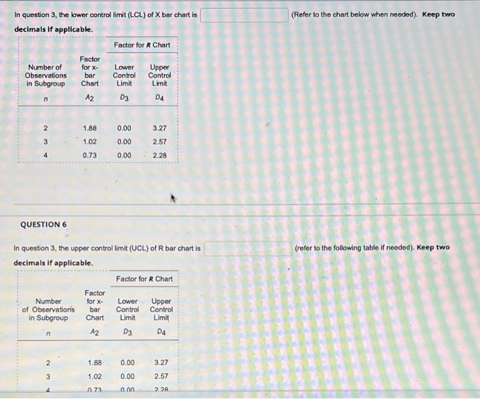 (Refer to the chart below when needed). Keep two
