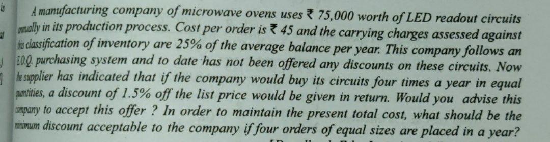 I need the answer as soon as possible 7 A