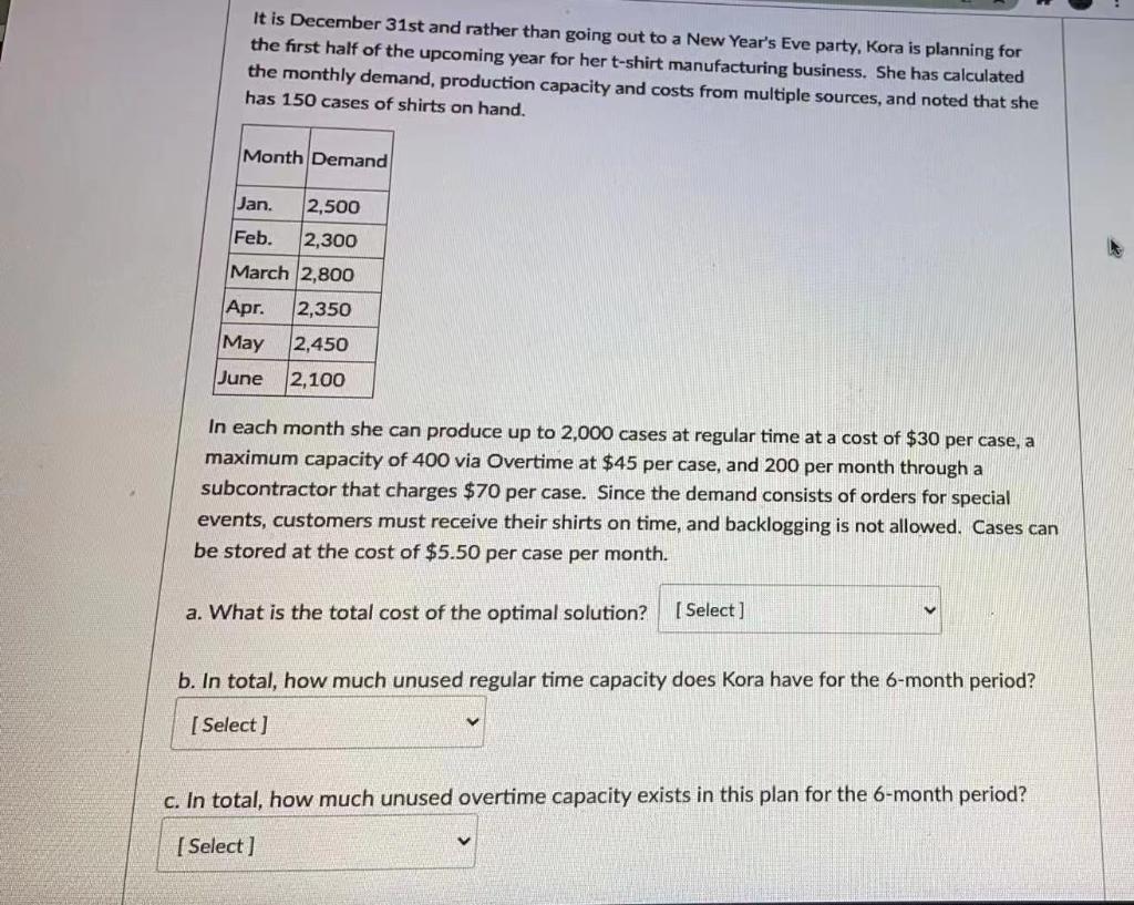 Please ASAP It is December 31st and rather than