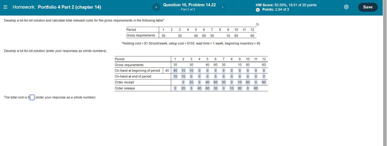 E Homework: Portfolio 4 Part 2 (chapter 14)