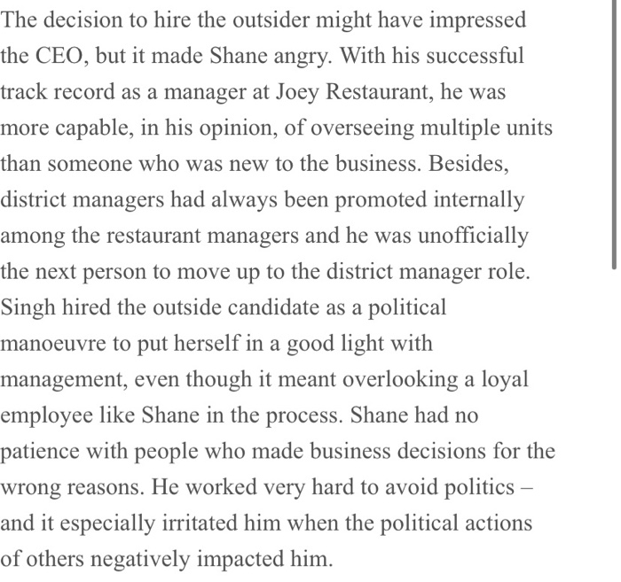 write problem statement? A Sure Thing Shane