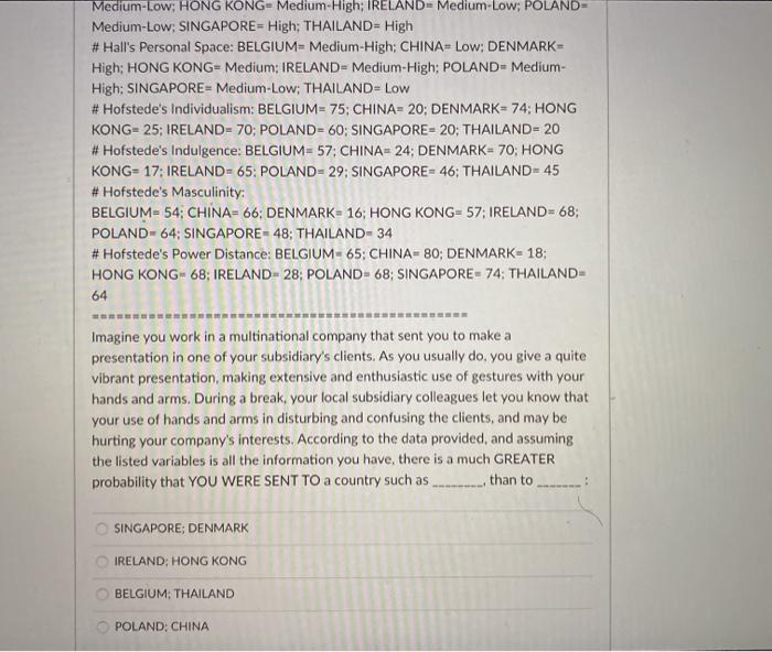 Use the following data to answer the next