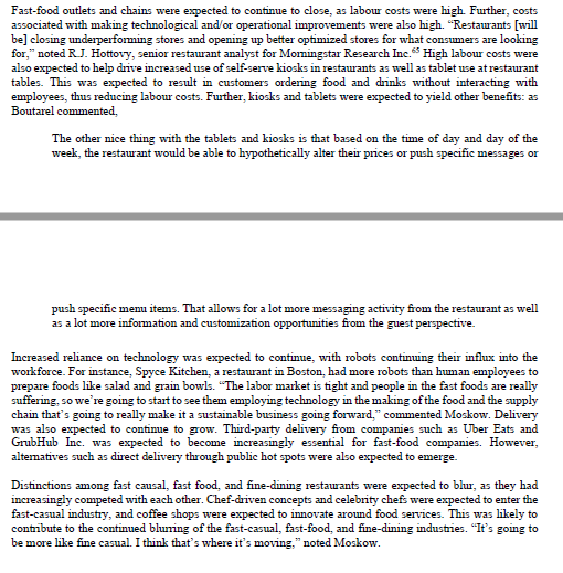 . Required Question: Question: Which strategies