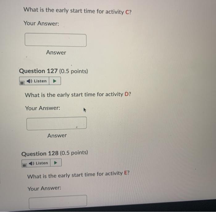 Use the information in the table below to answer